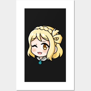 Aqours chibi - Mari Posters and Art